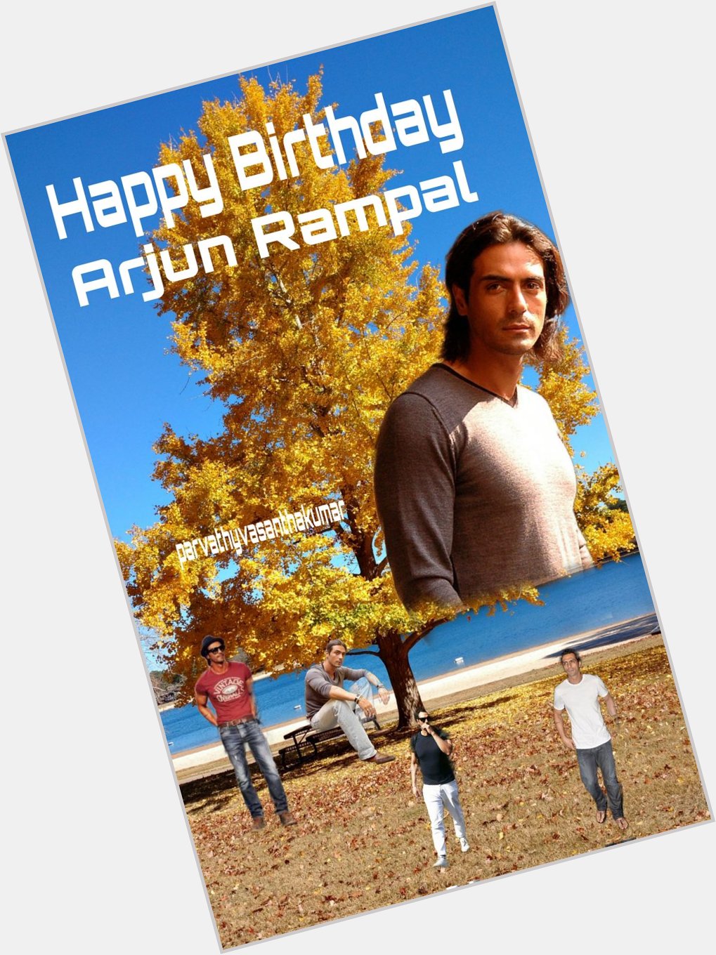 Happy birthday
Arjun rampal   