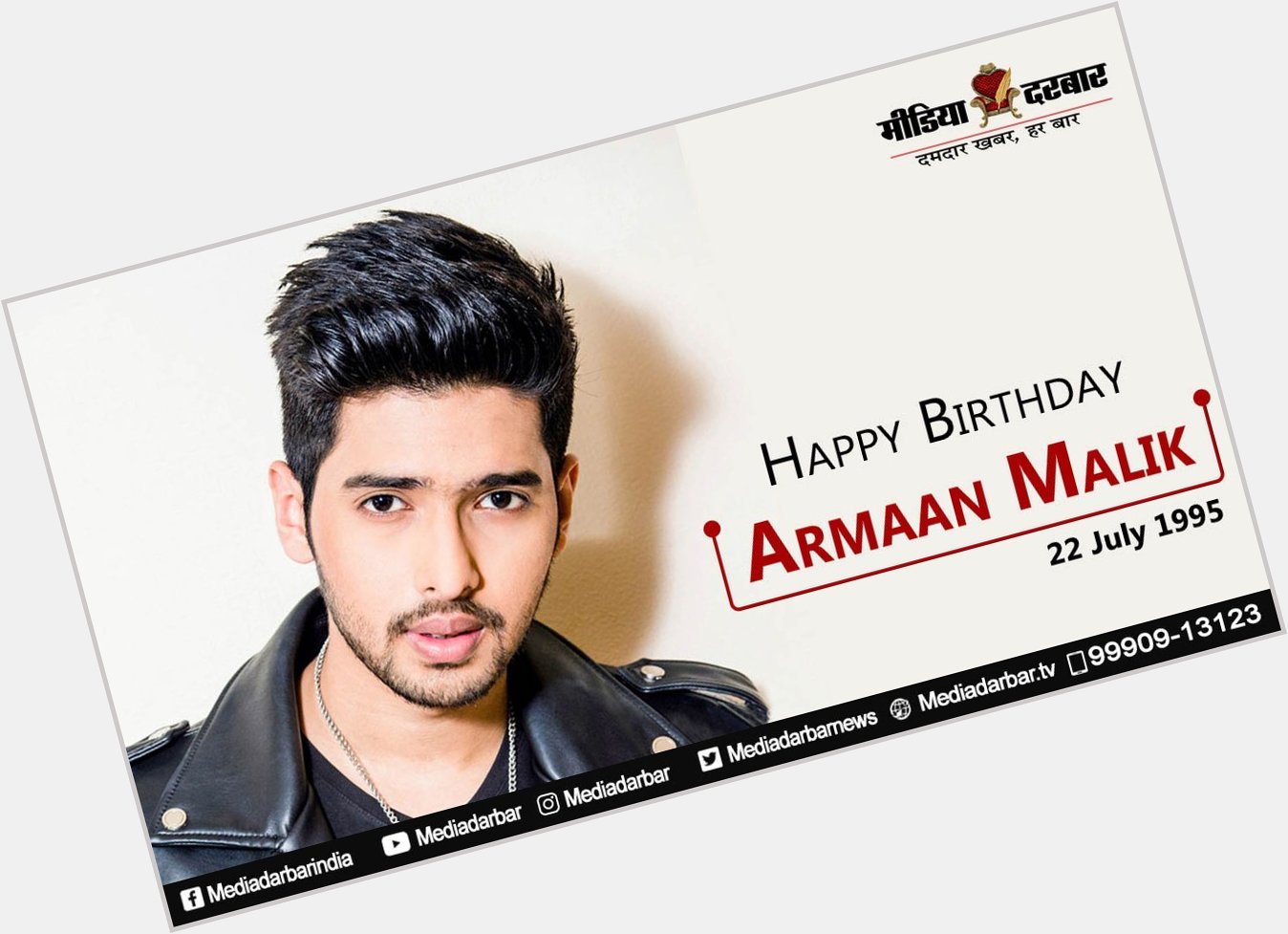 Wishing Very Happy Birthday to Armaan Malik.  