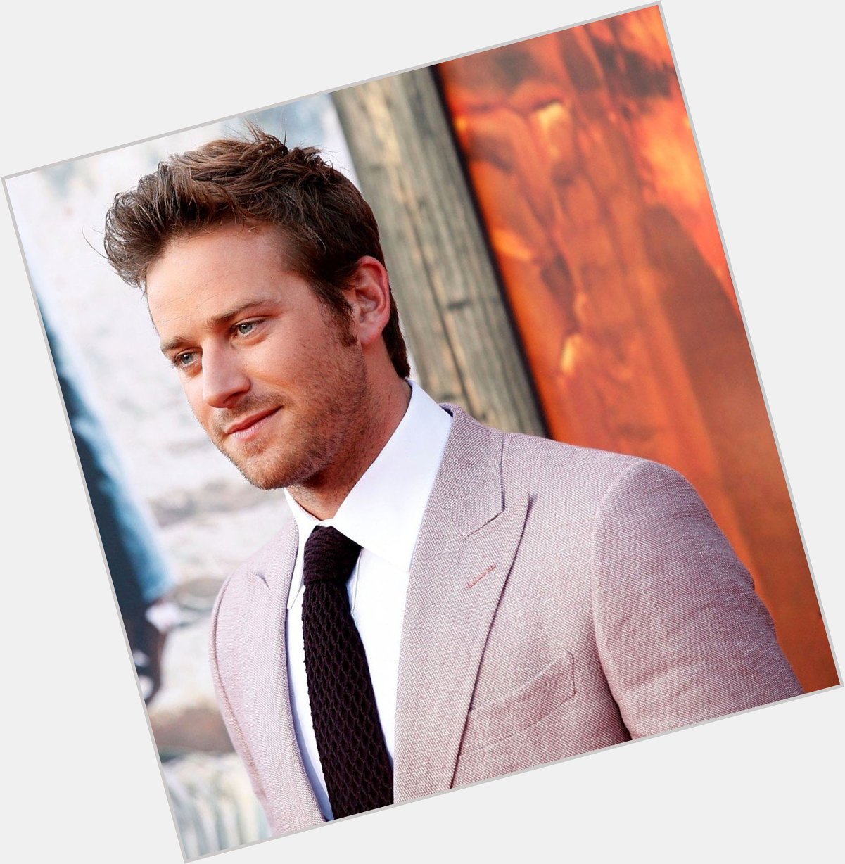 Armand Douglas \"Armie\" Hammer is an American actor.
Happy Birthday, to the Handsome 
