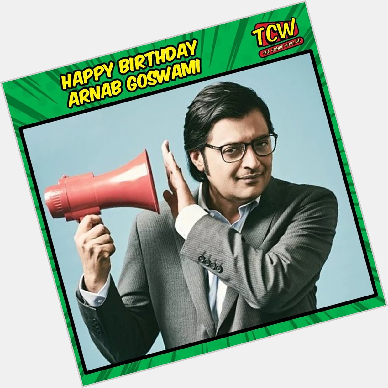 Happy birthday Arnab Goswami! 
