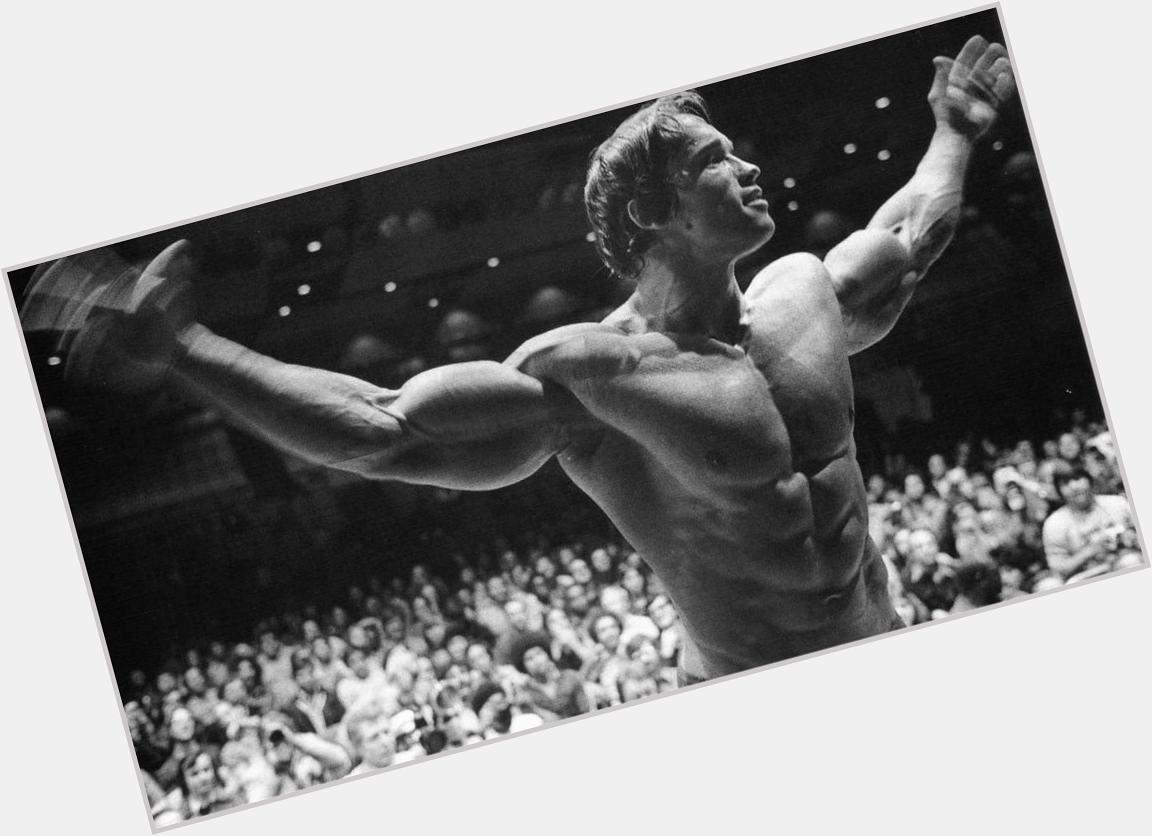Happy 68th birthday to one and only Arnold You are the biggest icon in the world 