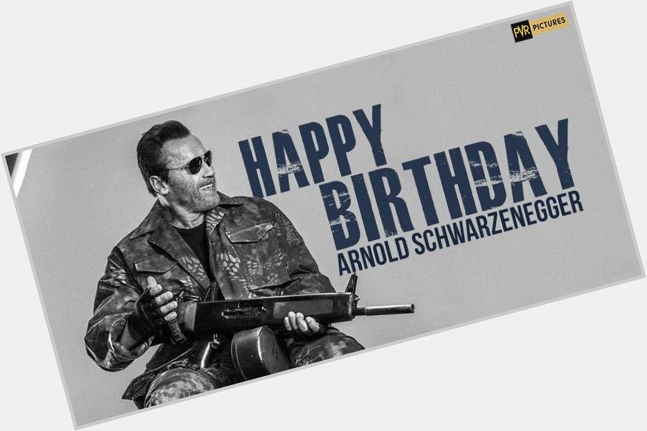We wish a very happy birthday. Share with us your favorite Arnold Schwarzenegger moment! 
