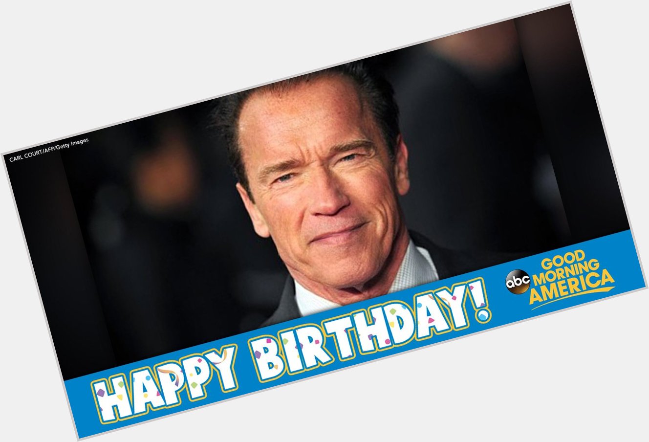 Happy Birthday to \"the Terminator\" himself, Arnold The movie star, former Governor turns 68 today. 