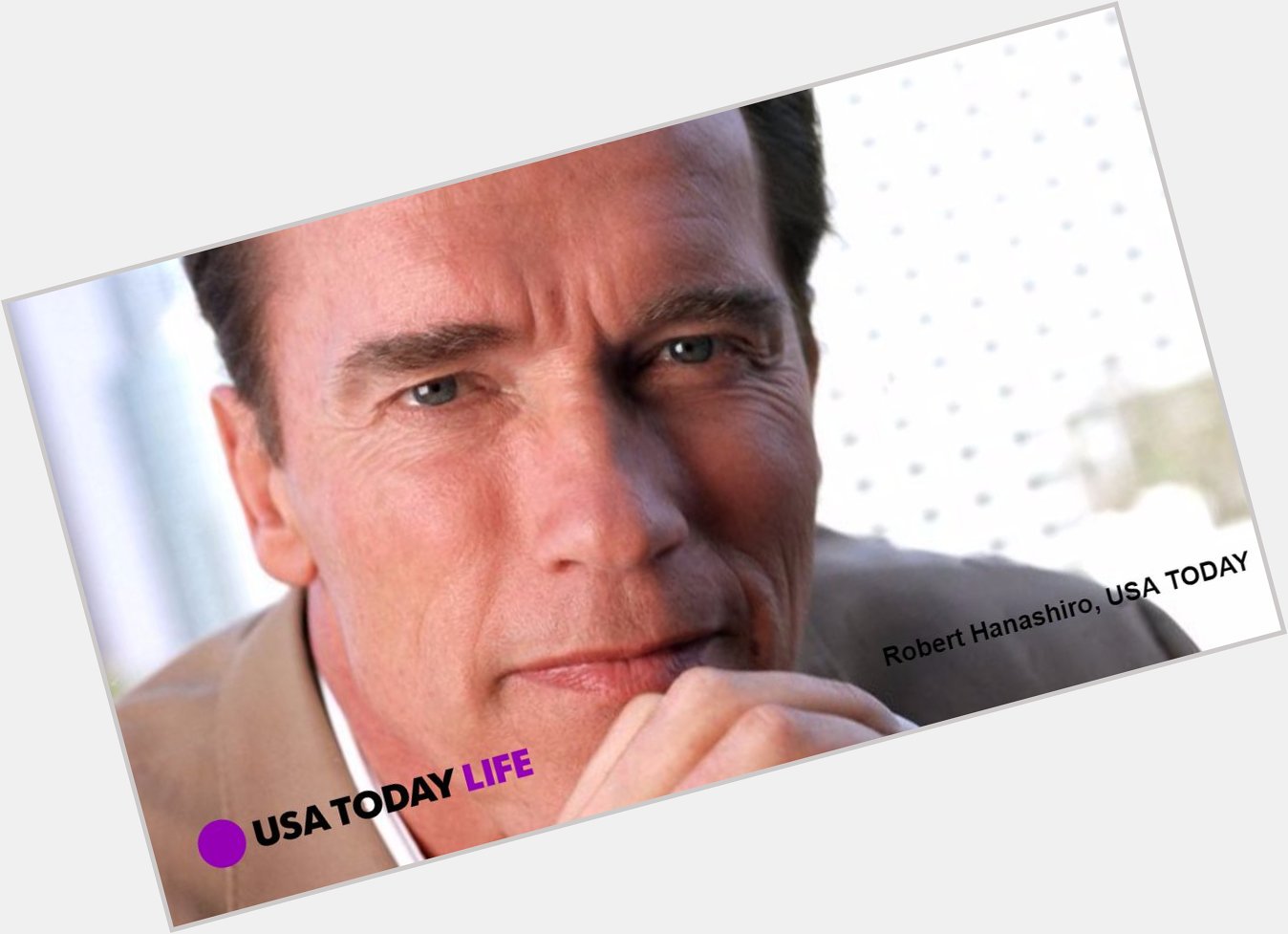 Usatodaylife: Happy Birthday Arrrrnold! It\s the big 70 for Arnold Schwarzenegger!  