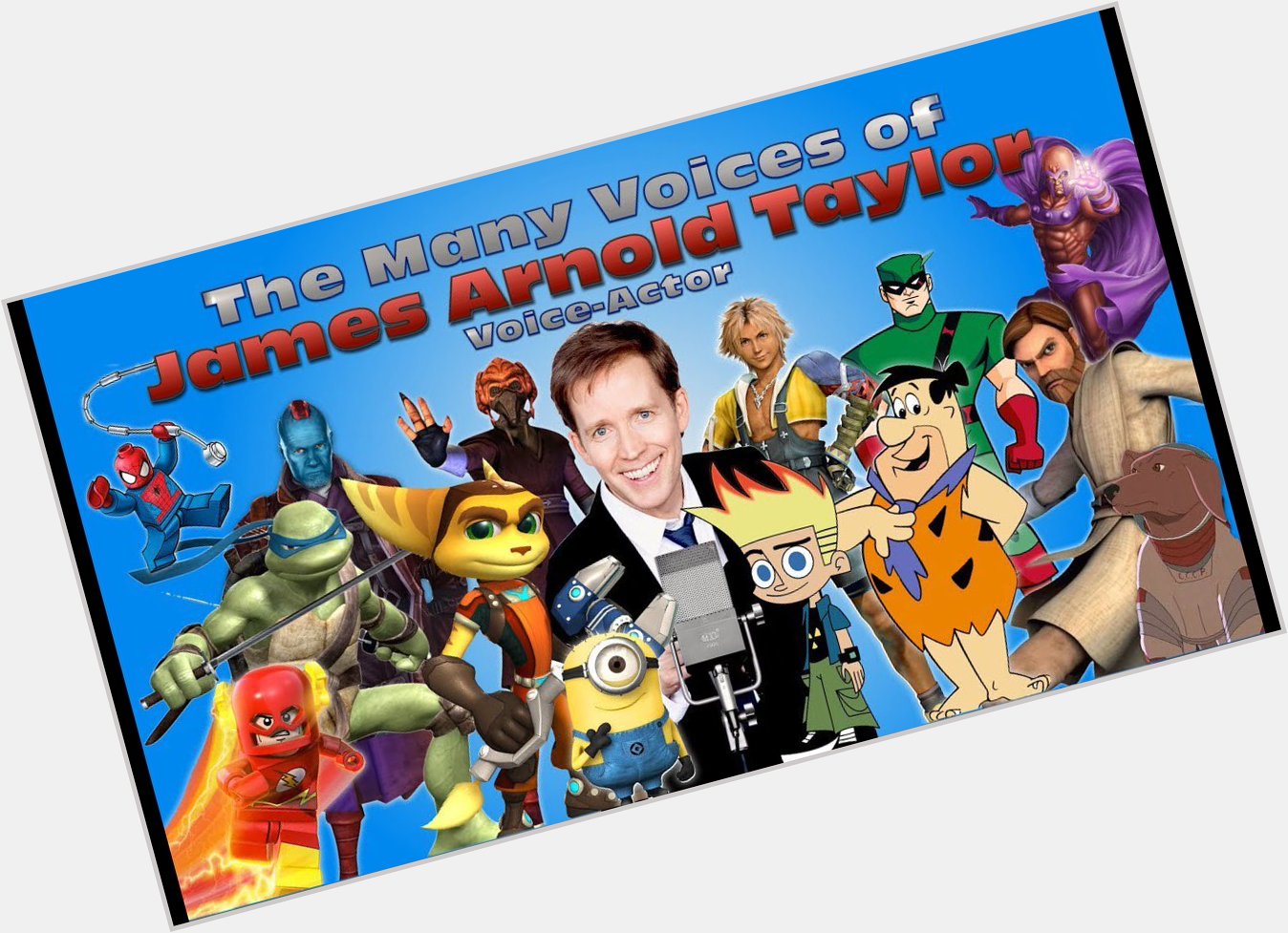Happy 51st Birthday to voice actor, James Arnold Taylor! 
