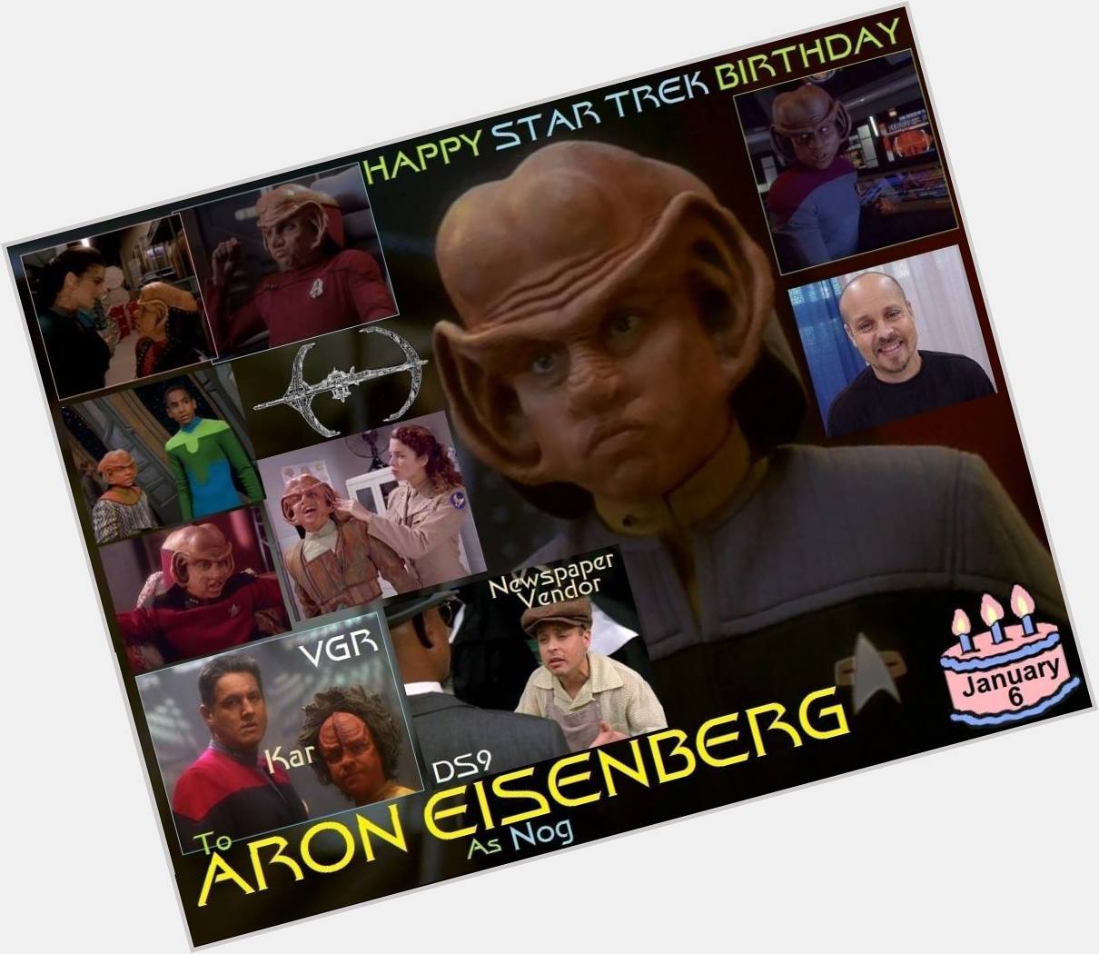 Happy birthday to Aron Eisenberg, born January 6, 1969.  