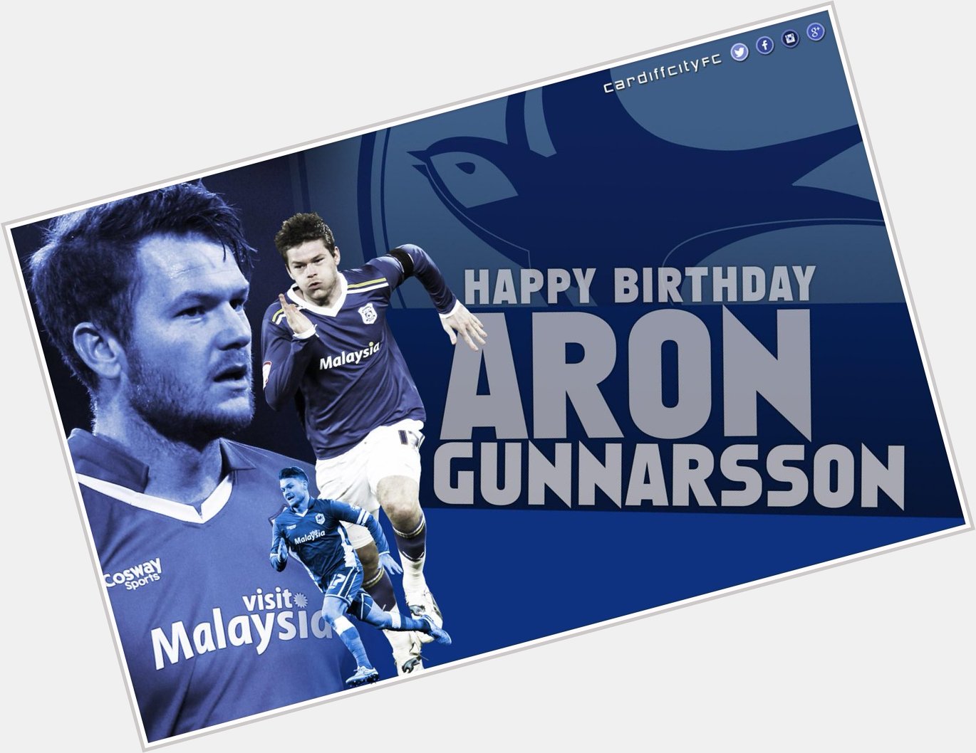 Happy birthday to Aron Gunnarsson. Enjoy the rest of the day Gunnar! 