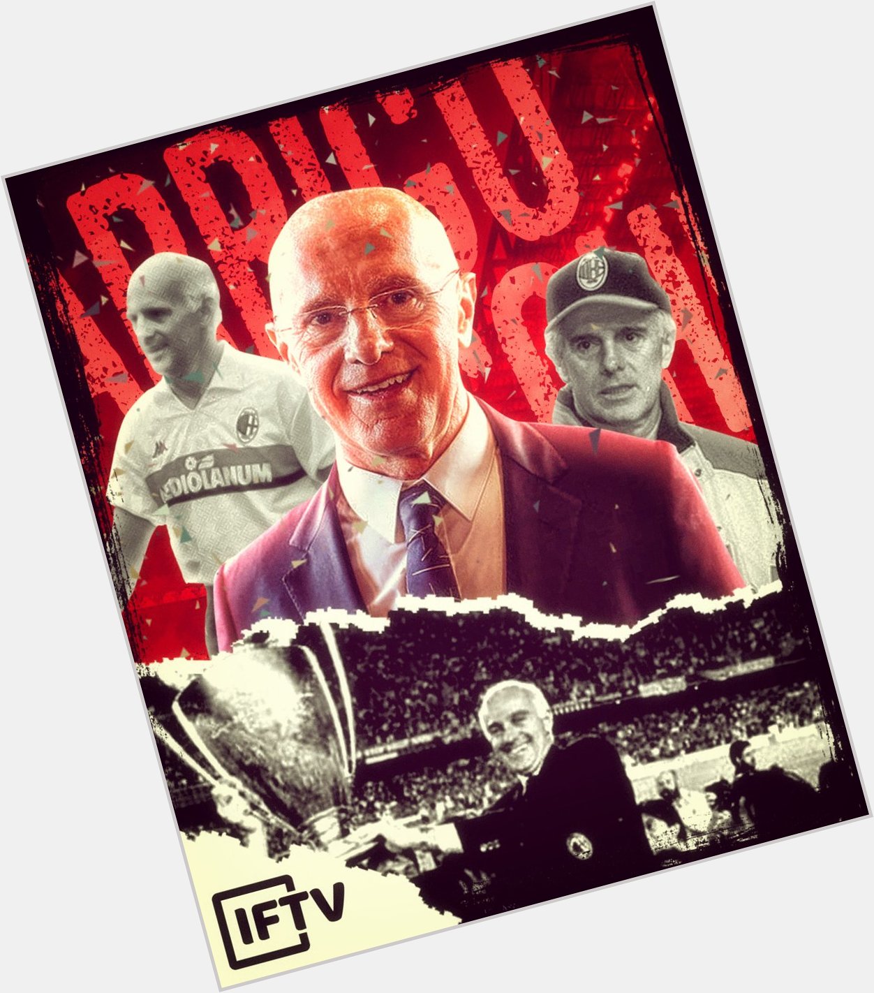 Happy birthday to the man that s credited on revolutionizing football, the one and only Arrigo Sacchi  