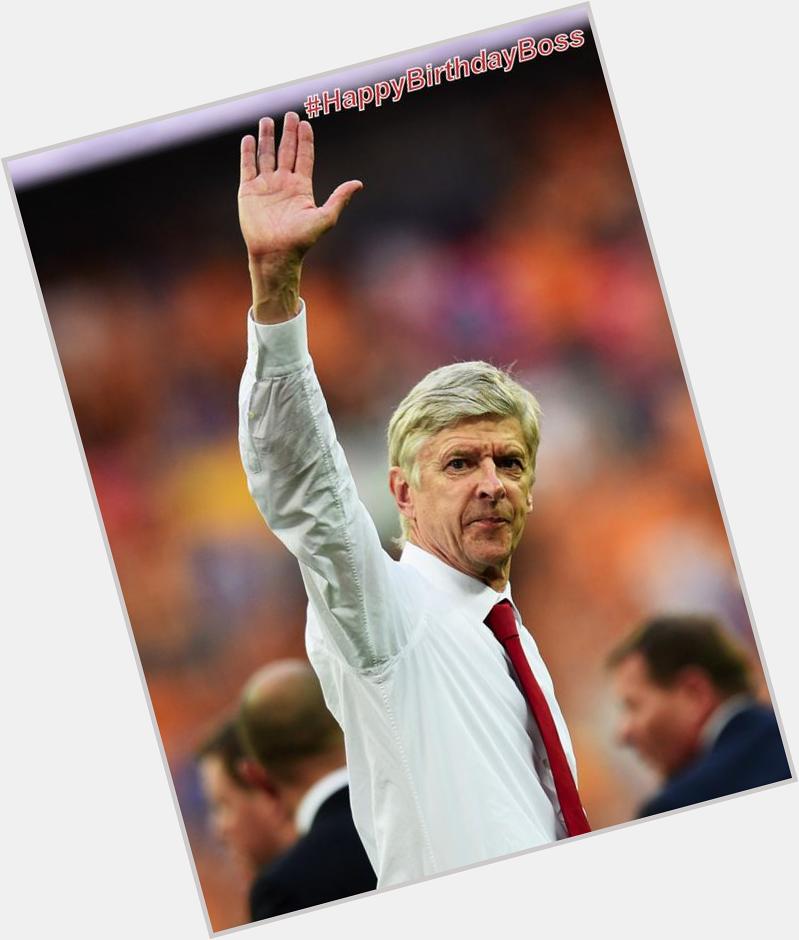 Happy birthday to Arsene Wenger who is 65 today!  