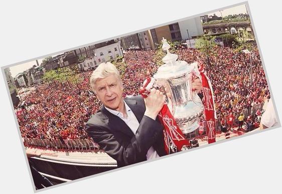 Happy Birthday Arsene Wenger. Thank you for being born, you perfect human being. 