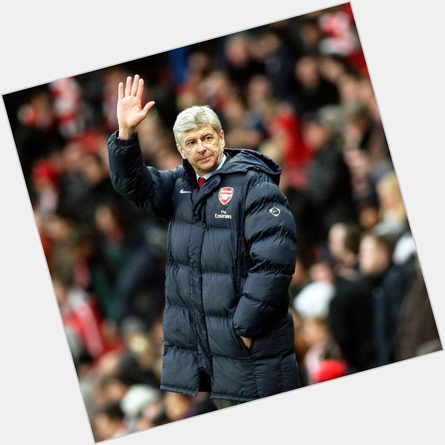 Happy birthday to the man who made me fall in love with Arsenal Football Club, Arsène Wenger  . 