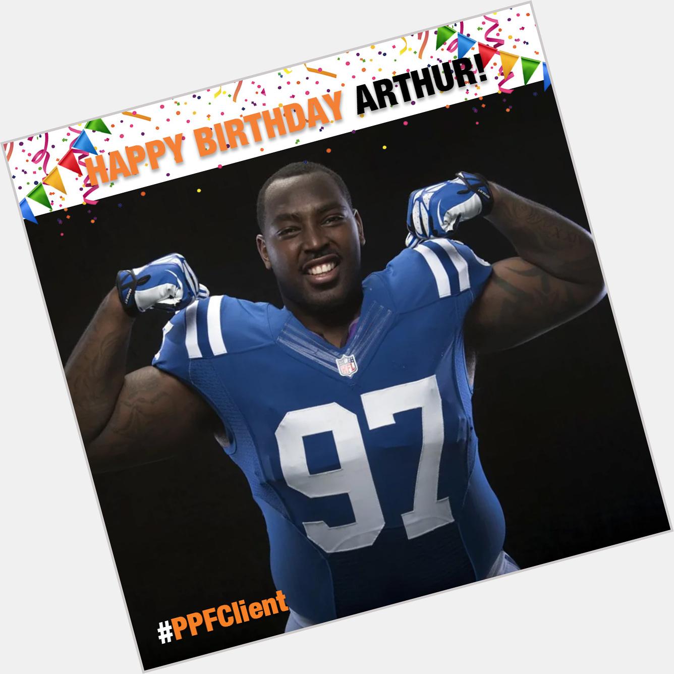 Wishing a very happy birthday to Super Bowl Champion and Arthur Jones ( Have a great day Arthur! 