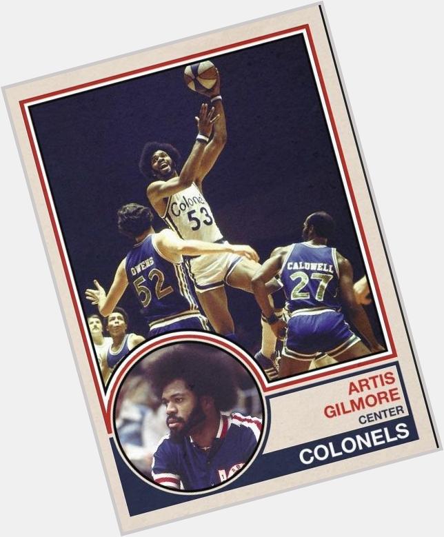 Happy 65th birthday to Artis Gilmore, one of the greatest Afros ever. 