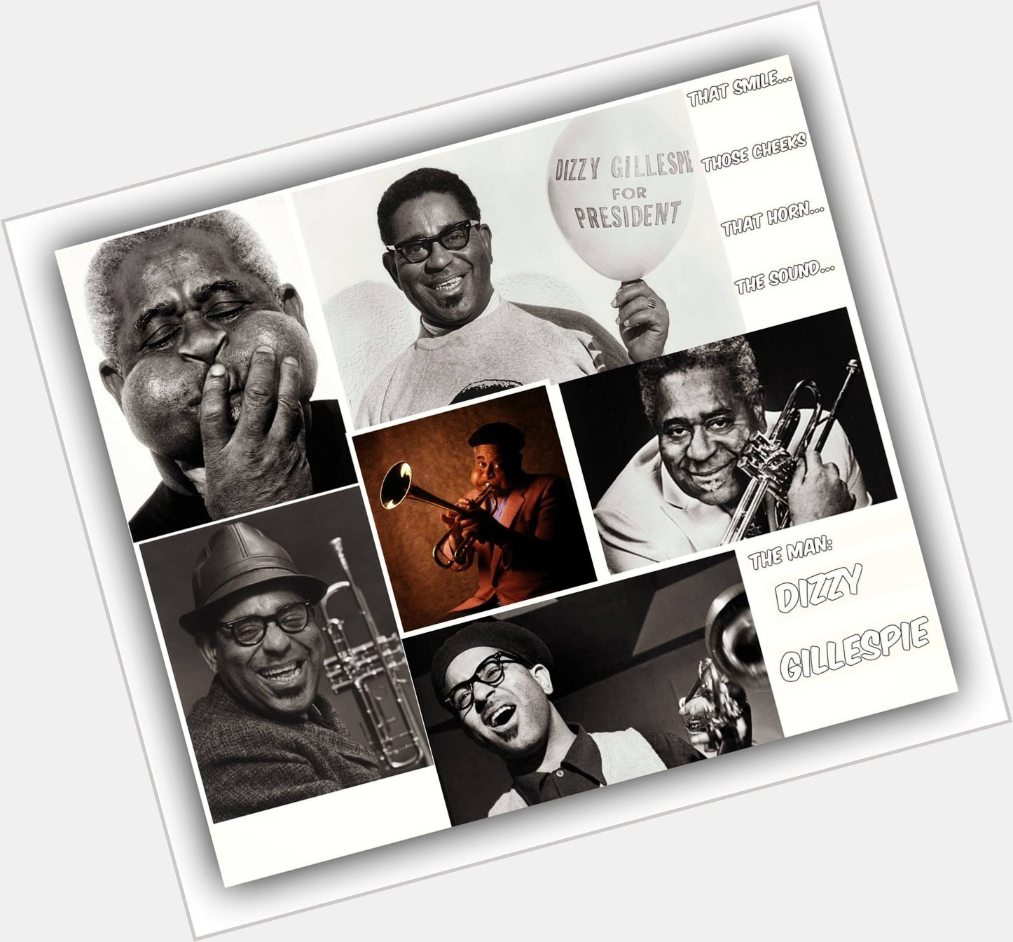 Happy Birthday to Dizzy Gillespie! December 2, WMI and 92Y present Arturo Sandoval\s special tribute concert to him 