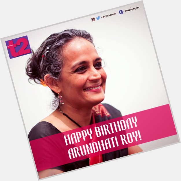  Happy Birthday Arundhati Roy! 
We wish the author and activist a very happy 56th birthday! 