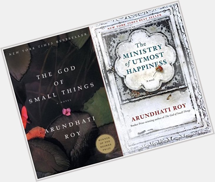 Happy 56th birthday Arundhati Roy! Pick up one of her books today! 