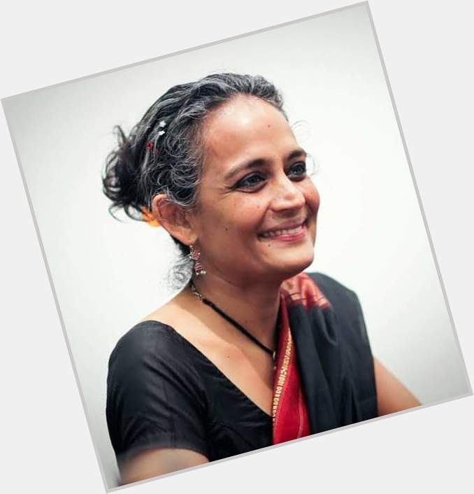 Even the smile shakes the empire.

Happy birthday Arundhati Roy.  