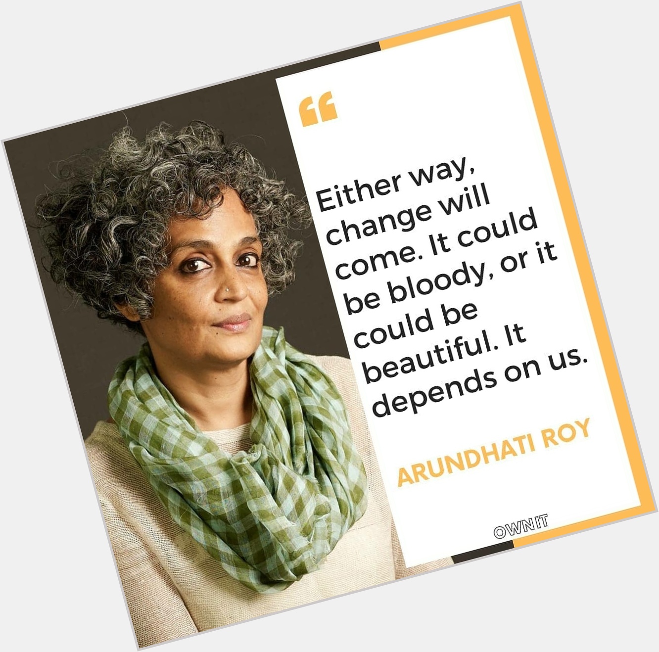 Happy Birthday, Arundhati Roy  