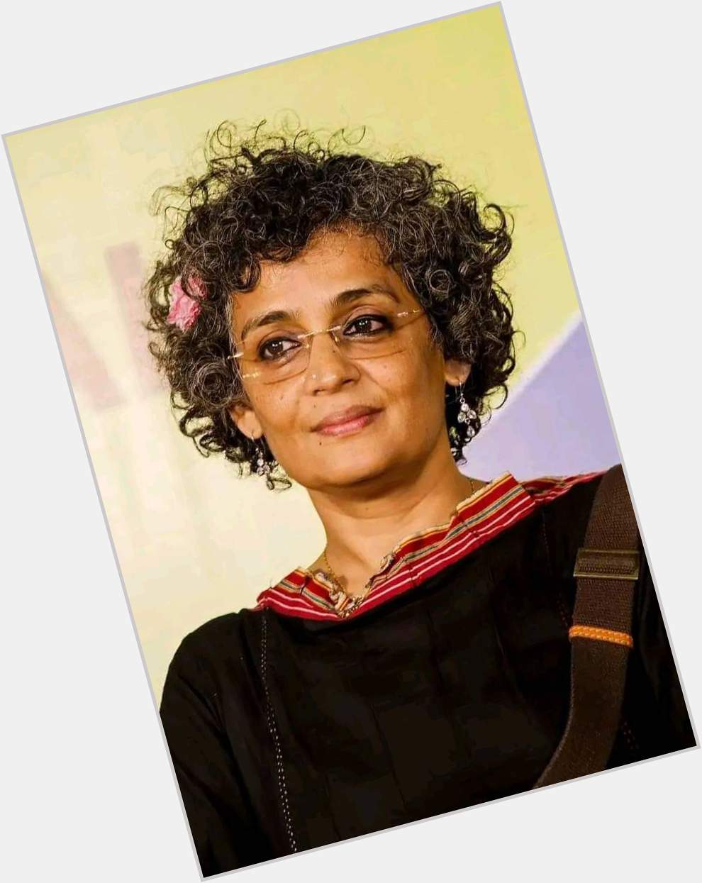 Happy 61st Birthday, Arundhati Roy. 