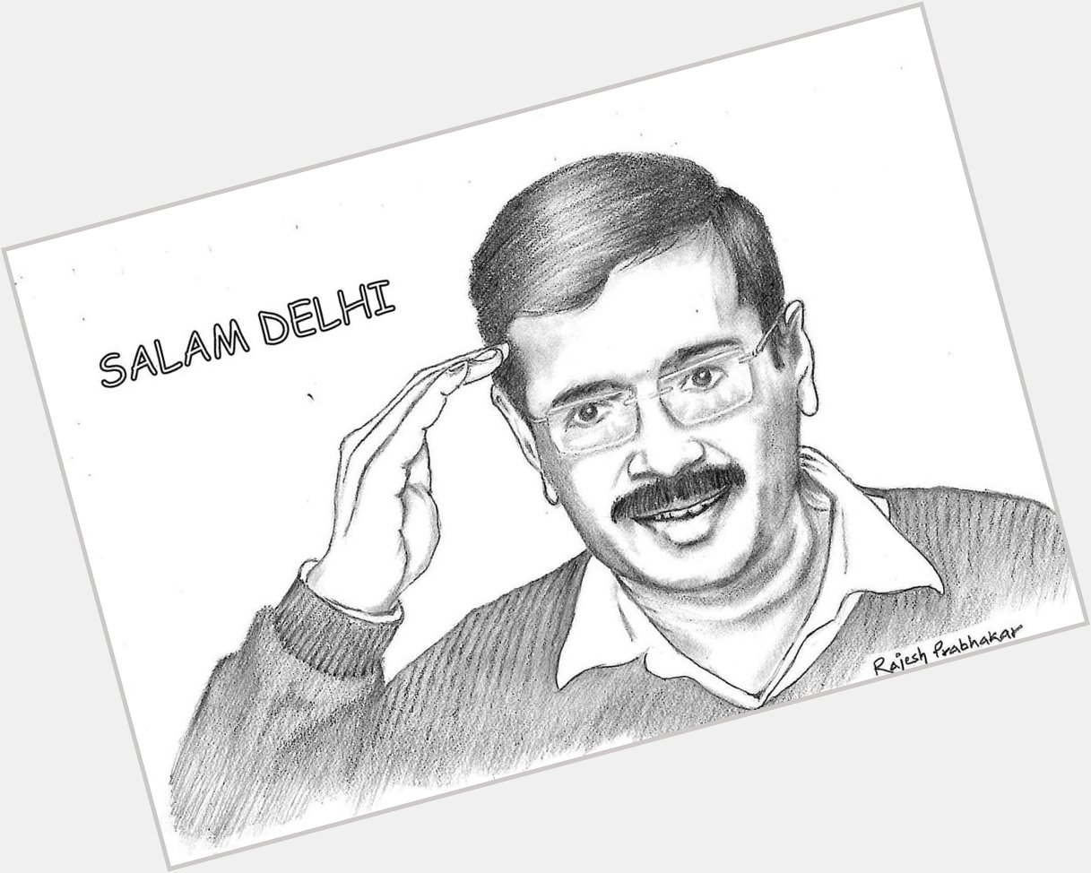 My Sketch  :. Arvind kejriwal
Wishing u a very happy Birthday .. 