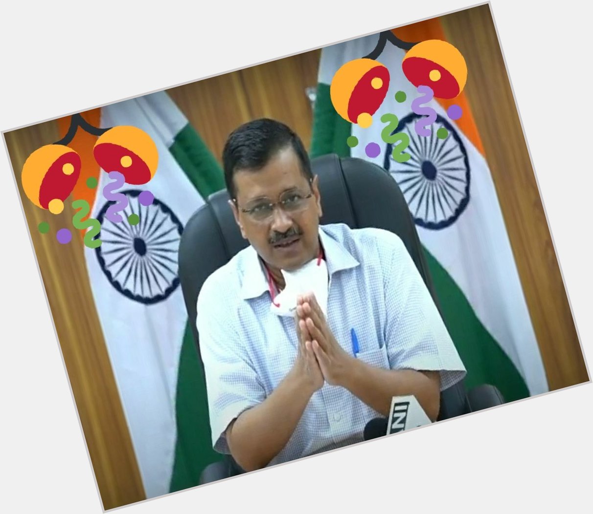 Wish u happy wala birthday to my favourite CM Arvind Kejriwal. 