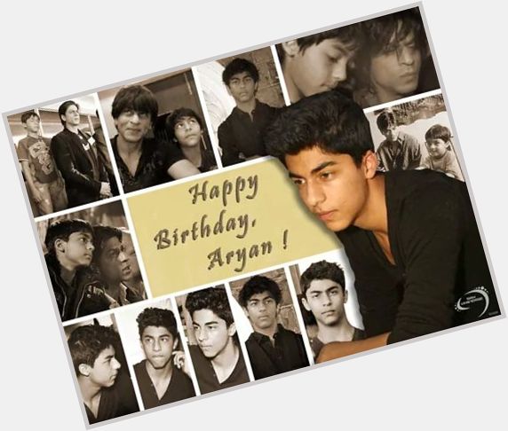 Happy Birthday Aryan Khan..... convey my wishes to him. 