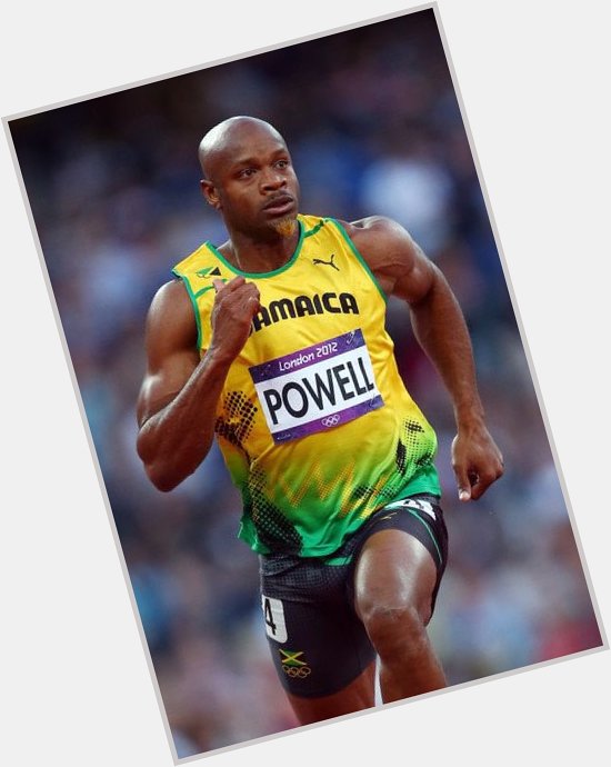 Happy 38th birthday to Jamaican sprinter Asafa Powell, CD   