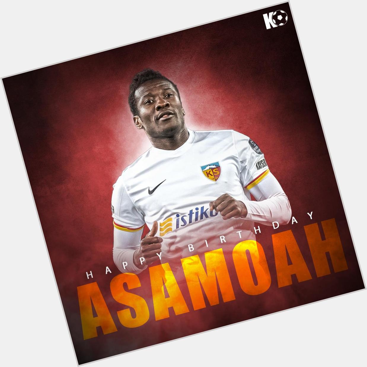 The Ghanaian legend turns 33 today! Join in wishing Asamoah Gyan a Happy Birthday! 