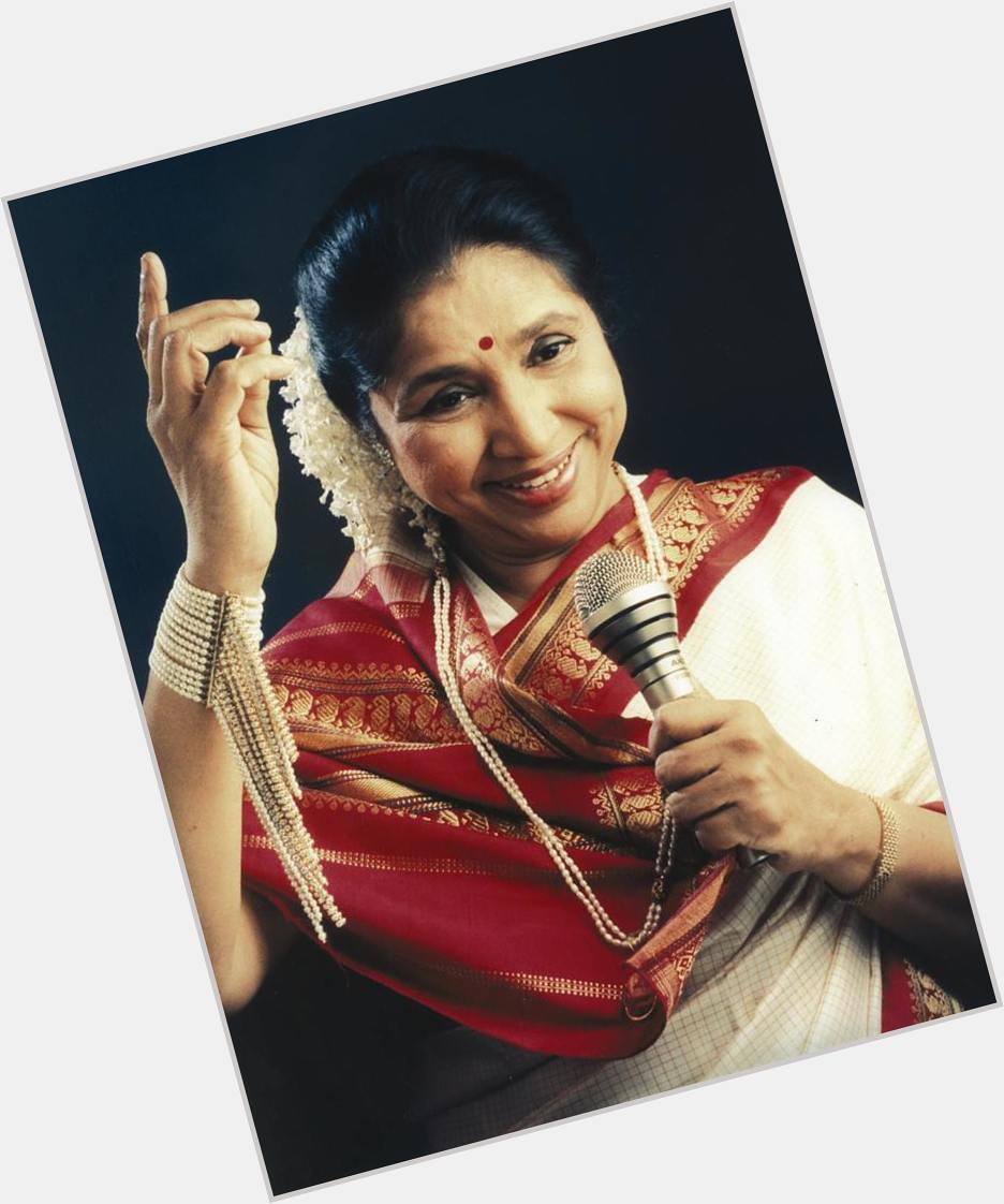 Happy Birthday to legendary playback singer Asha Bhosle.    