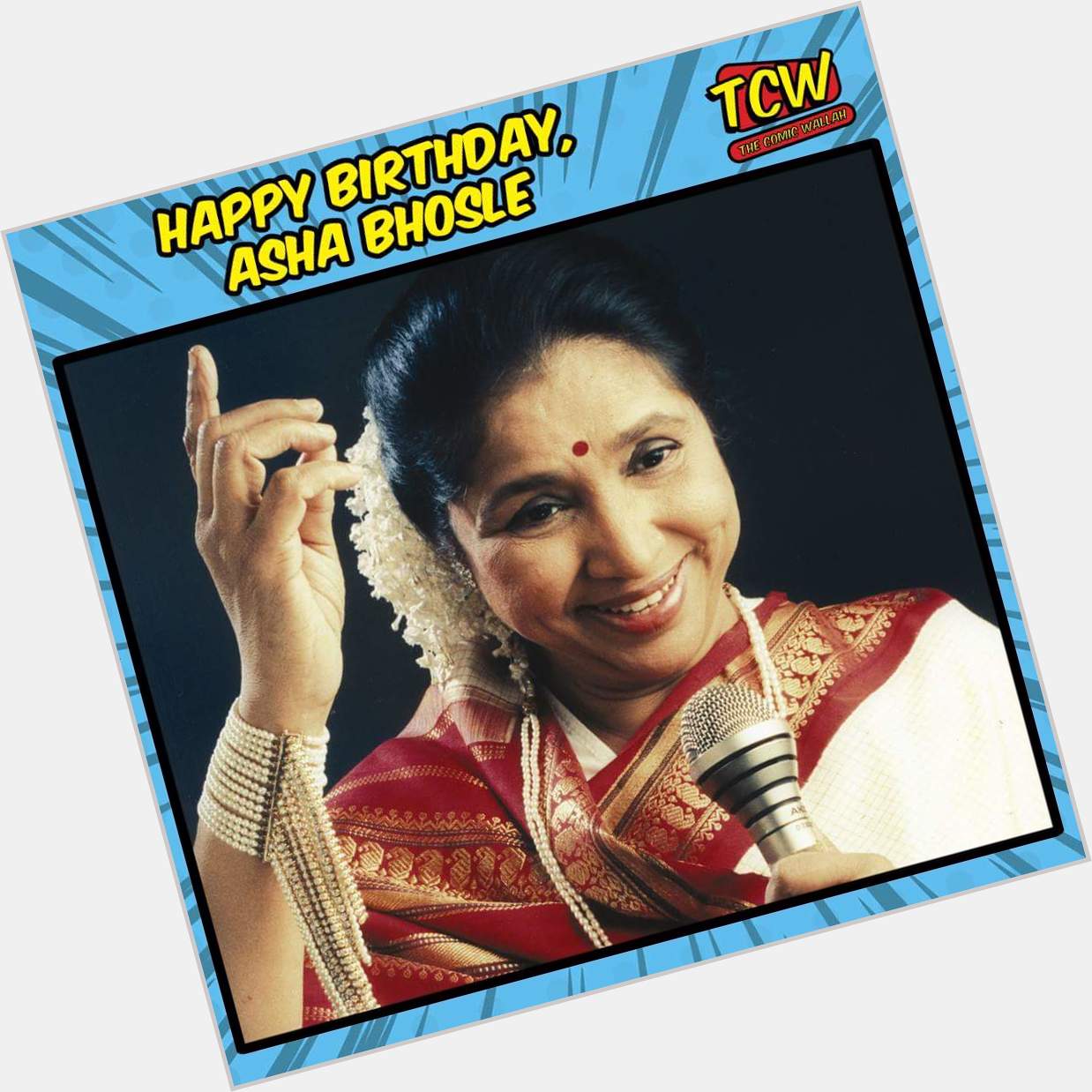 Happy Birthday Asha Bhosle 