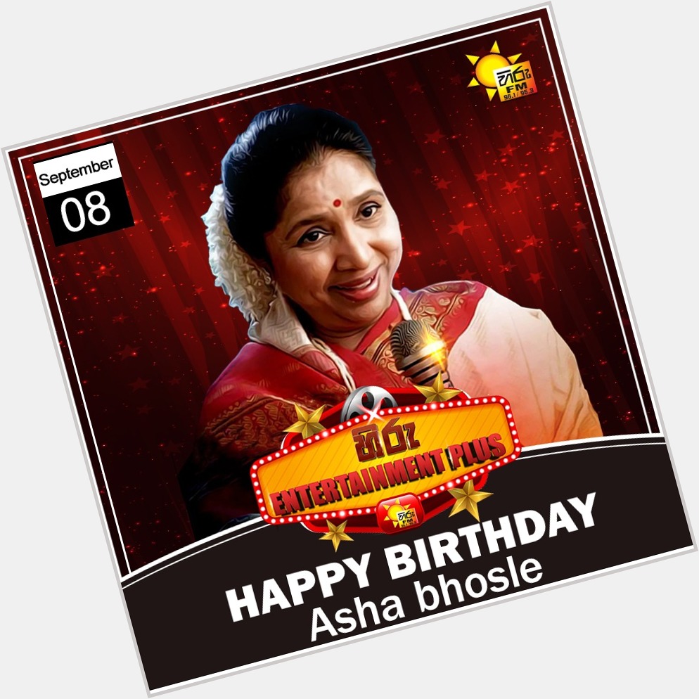 Happy Birthday Asha Bhosle   