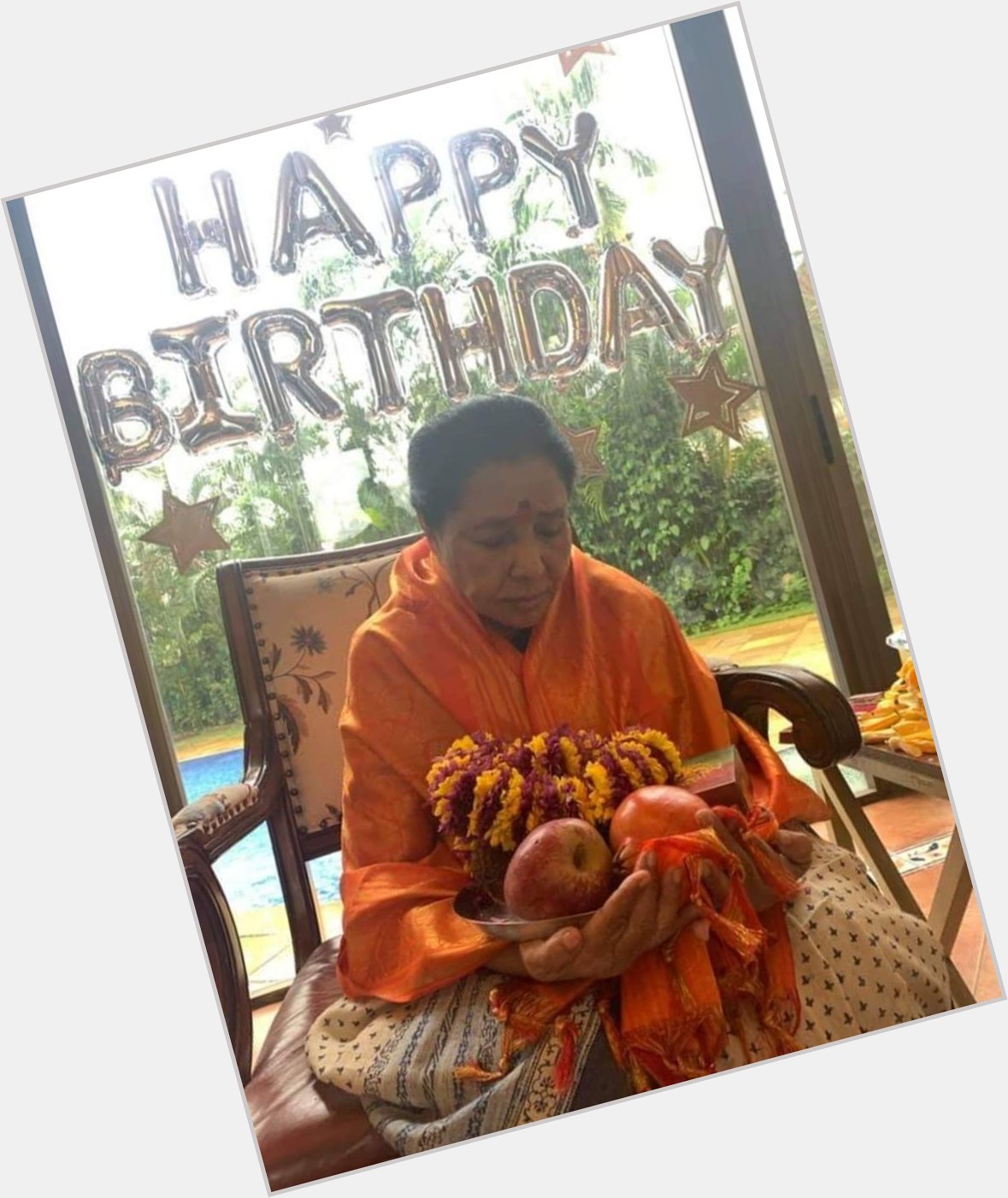 Happy 88th Birthday, Asha Bhosle Ji...
The melody queen...  Instagram -  