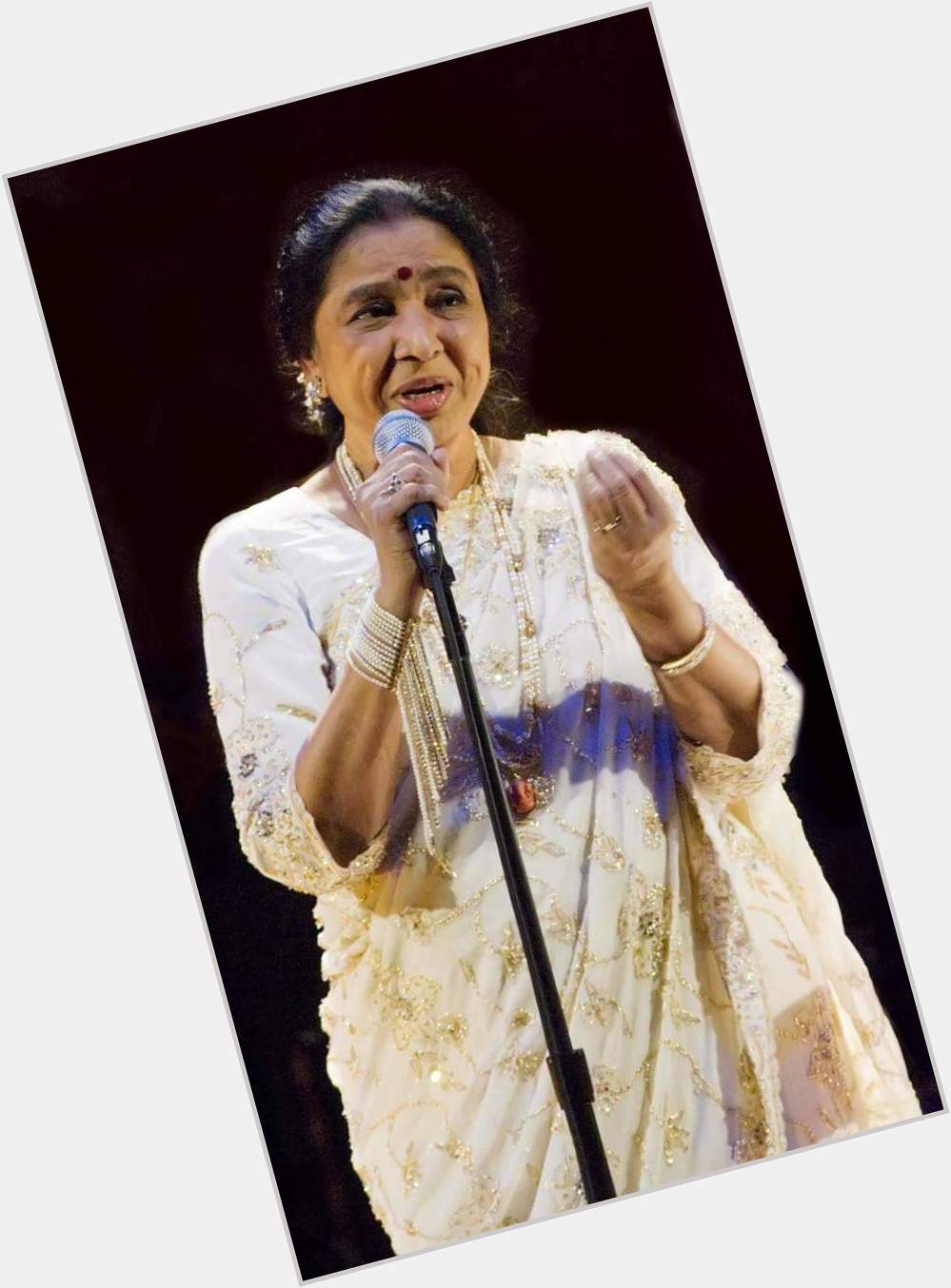 Happy Birthday To Great Legendary Asha Bhosle Ji              