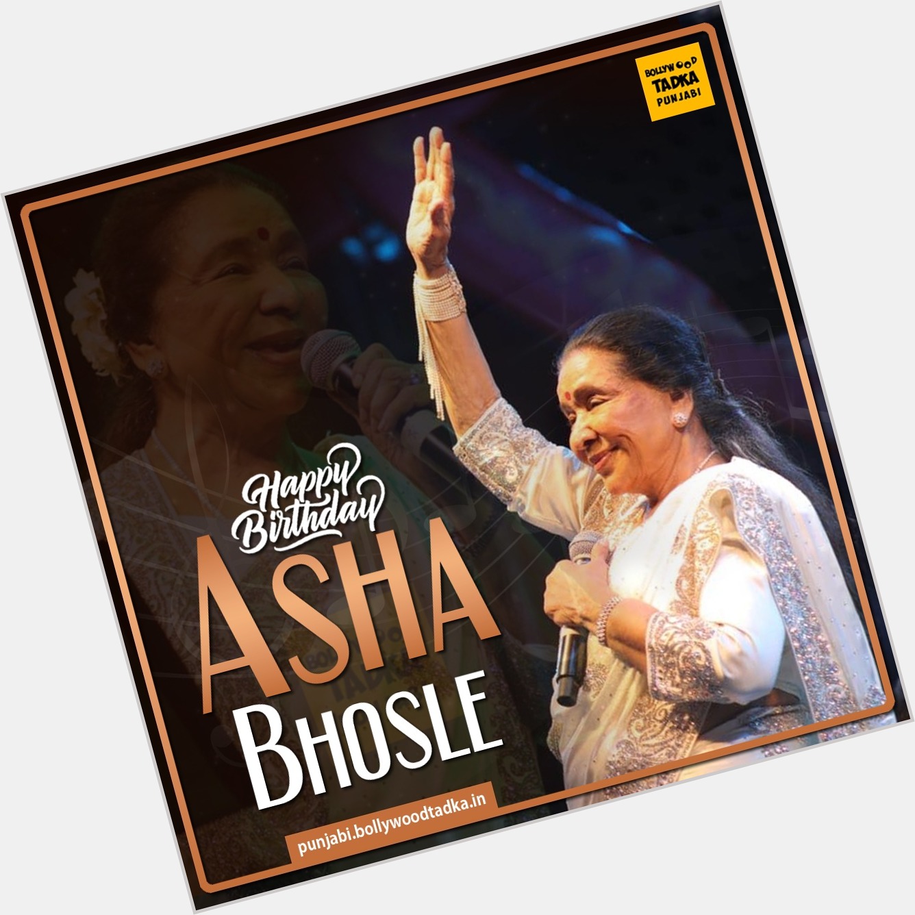 Happy Birthday Respected Asha Bhosle Ji      