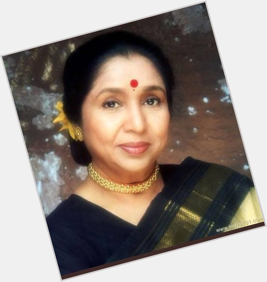 Wishing you a very Happy Birthday  Asha bhosle Mam   