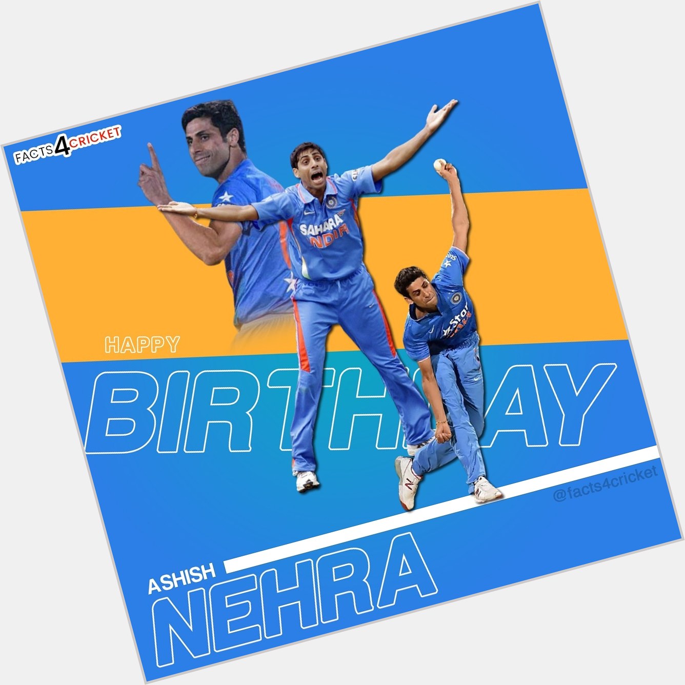 Happy Birthday Ashish Nehra
.       