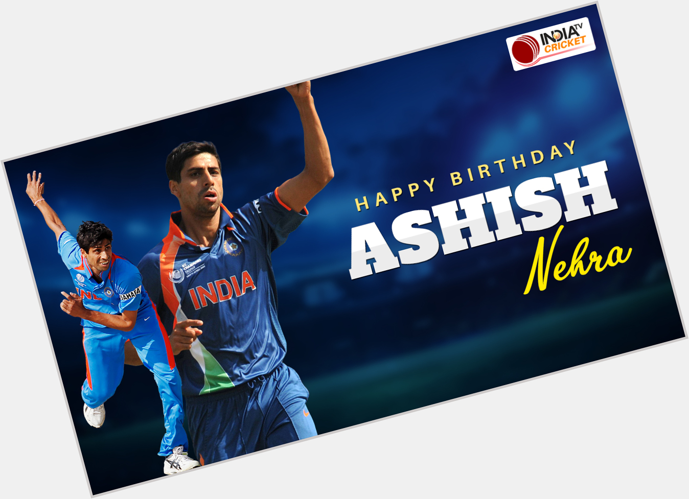 Here\s wishing former TeamIndia pacer Ashish Nehra a very happy birthday  