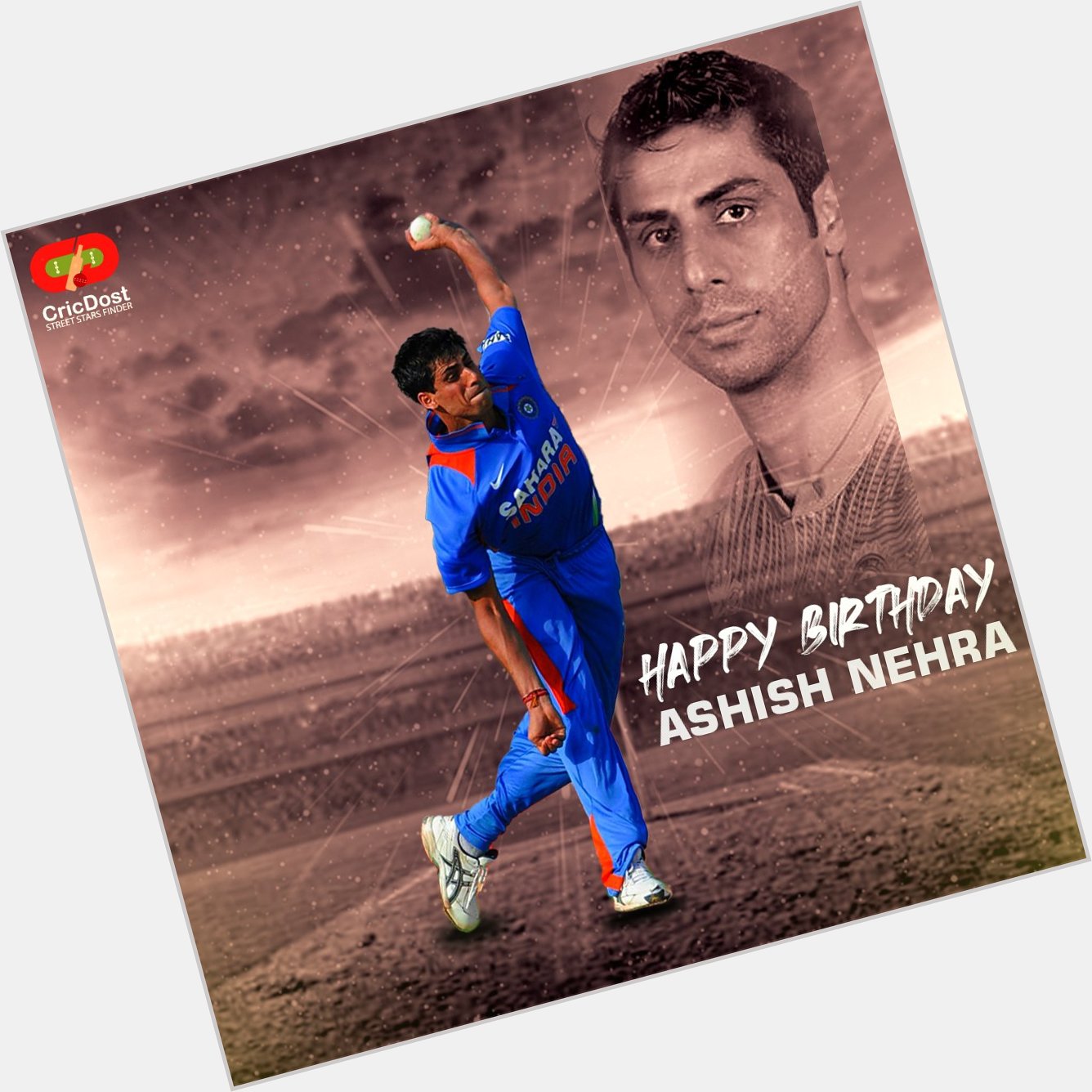 Happy Birthday Ashish Nehra 
Follow .     