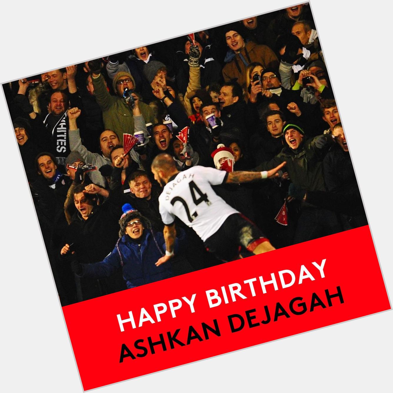  Happy 33rd birthday to Ashkan Dejagah!  