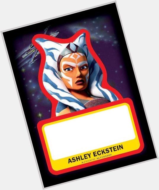 Happy birthday Ahsoka Tano Ashley Eckstein! Thanks for signing cards for Journey to The Force Awakens! 