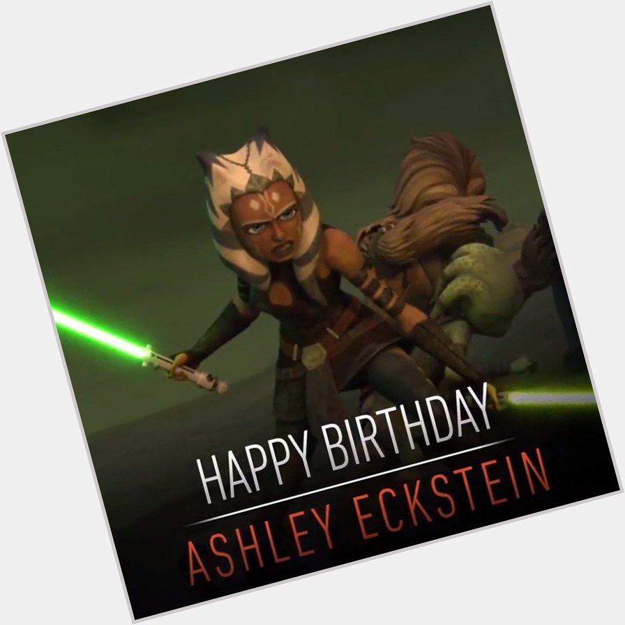 Hey, Snips! Happy birthday to Ashley Eckstein! Wish the voice of Ahsoka Tano well in the comments below... 