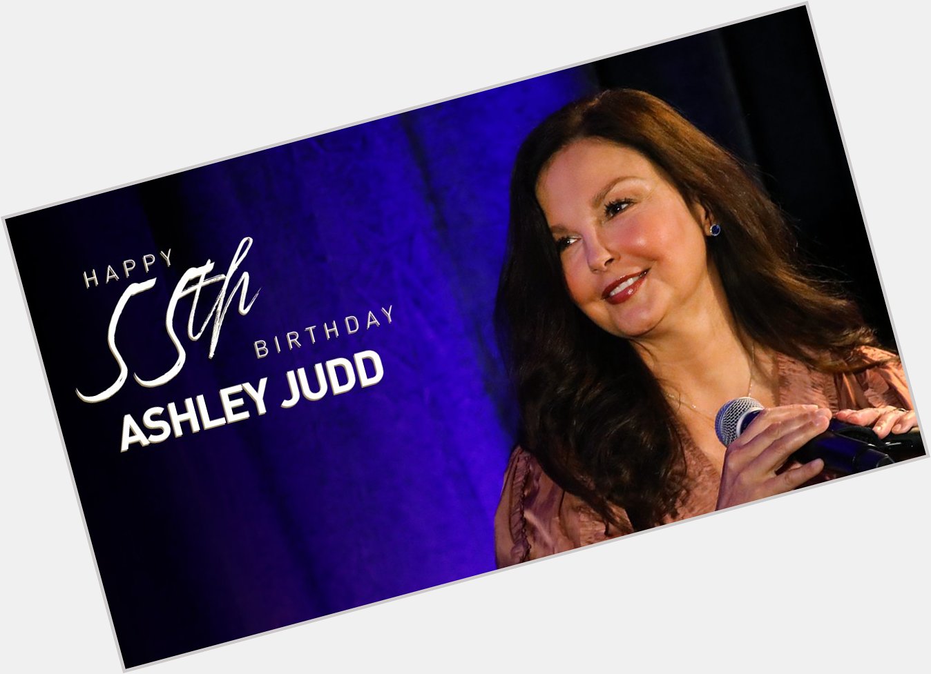 Happy 55th birthday Ashley Judd! 

Read her bio here:  