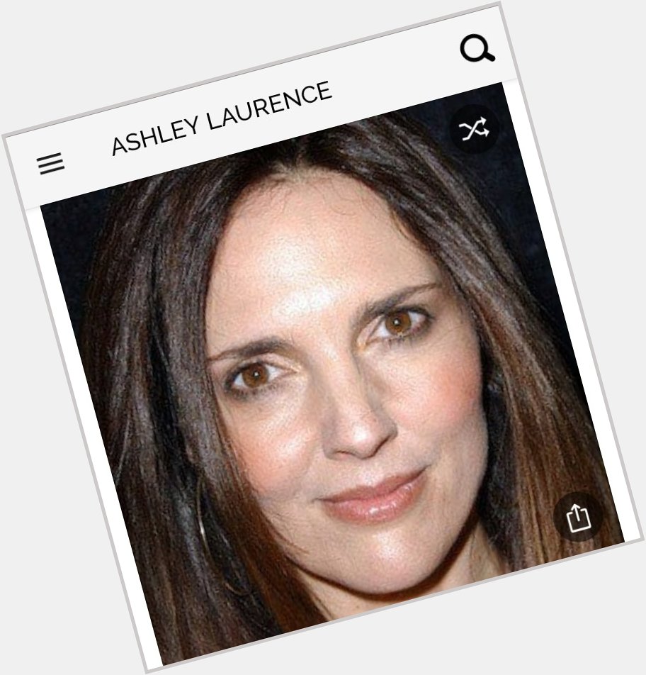 Happy birthday to this great actress.  Happy birthday to Ashley Laurence 