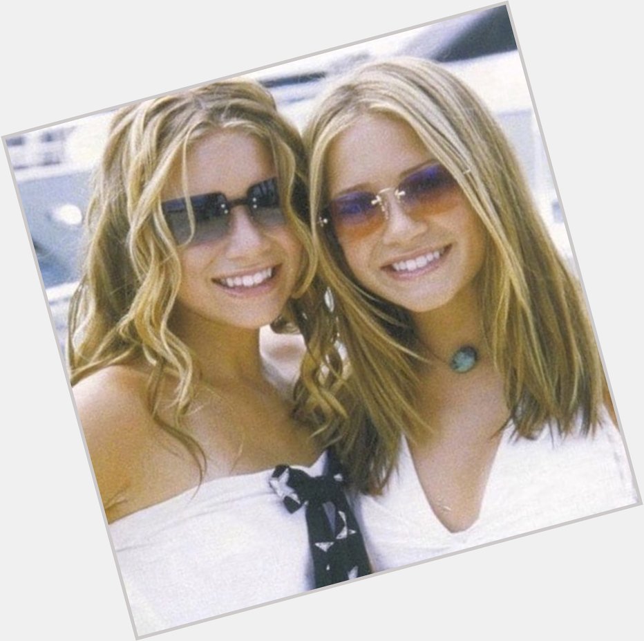 Happy birthday to mary-kate & ashley olsen , true icons of our time <3 