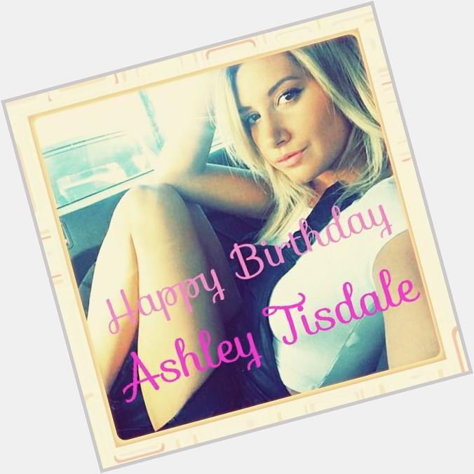 Bom dia!! Hj a Ashley Tisdale comemora seu 30° aniversário, vamos ajudar na tag: Happy Birthday Ashley Tisdale!!! 