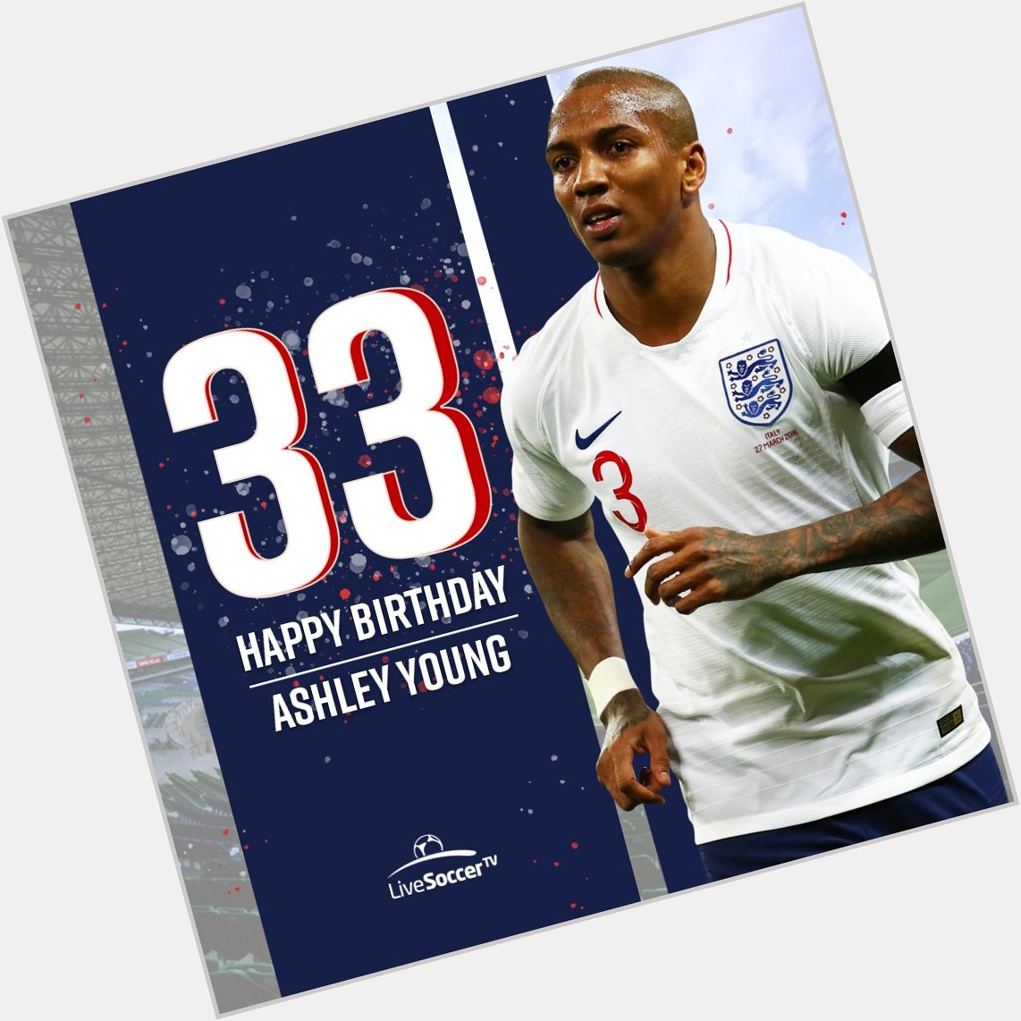 Happy birthday, Ashley Young  Will he bring it home?   