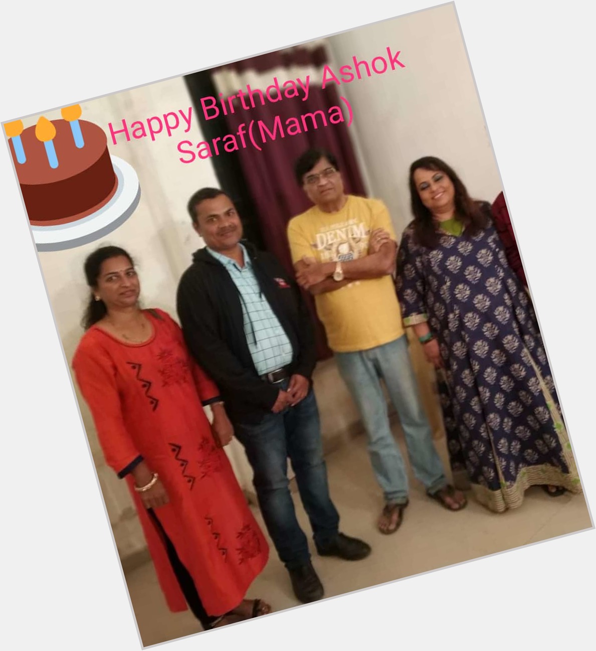 Happy Birthday Ashok Saraf Mama 
