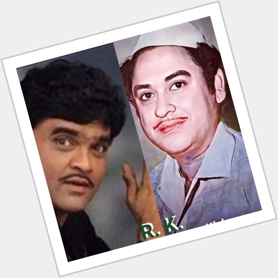 Happy birthday to actor Ashok Saraf 4-6-1947. Kishore Kumar sang 2 songs for him in 2 movies. 