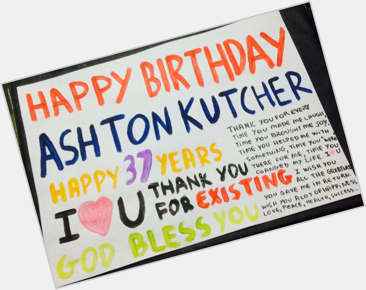 Happy Birthday Ashton Kutcher 