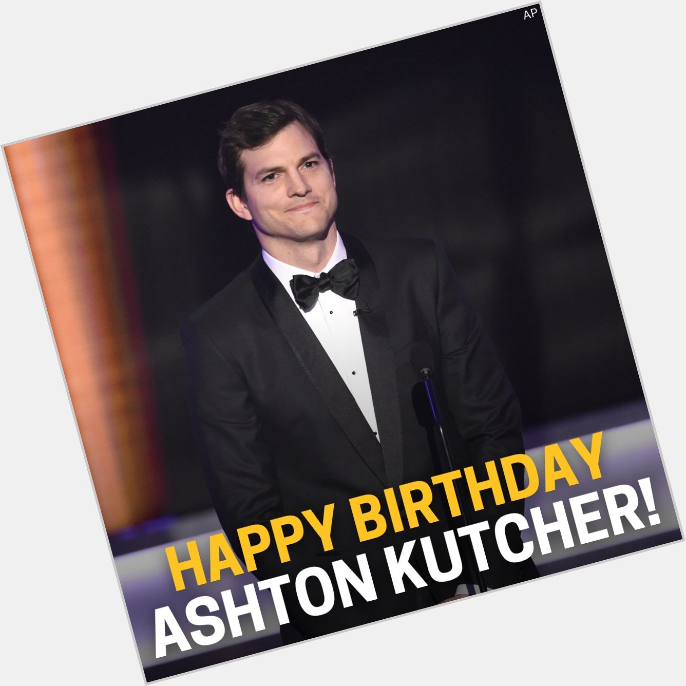 Happy 45th Birthday, Ashton Kutcher! 